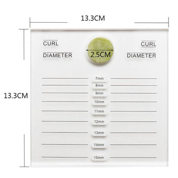 Double Glass Lash and Glue Holder Pallet for Eyelash Extension